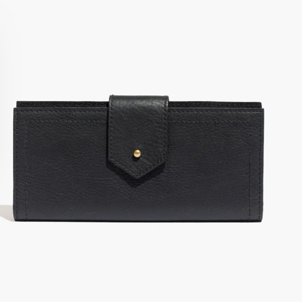 Madewell Black Leather Wallet